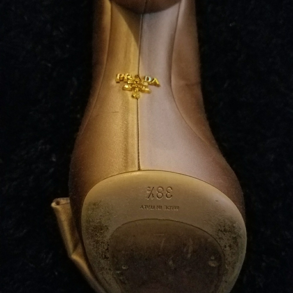 Prada peep toe stiletto - Picture 5 of 6
